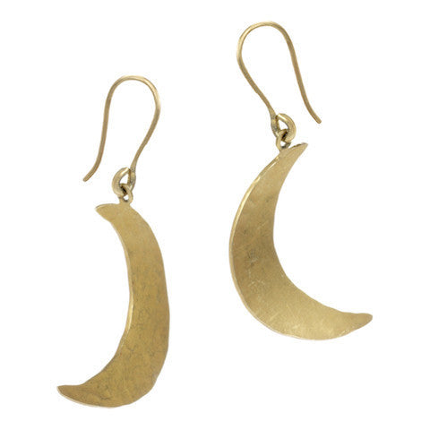 Crescent Moon Earrings - Afghanistan